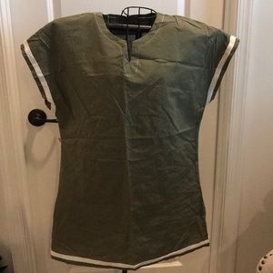 Olive green pool/beach cover up